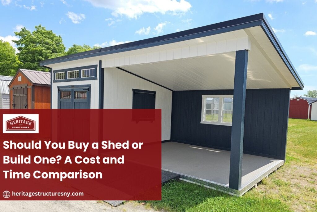 Should You Buy a Shed or Build One? A Cost and Time Comparison