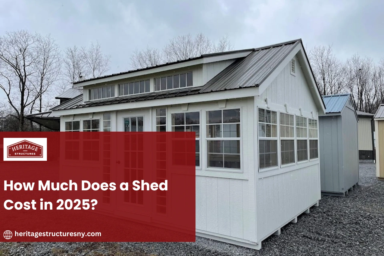 How Much Does a Shed Cost in 2025?