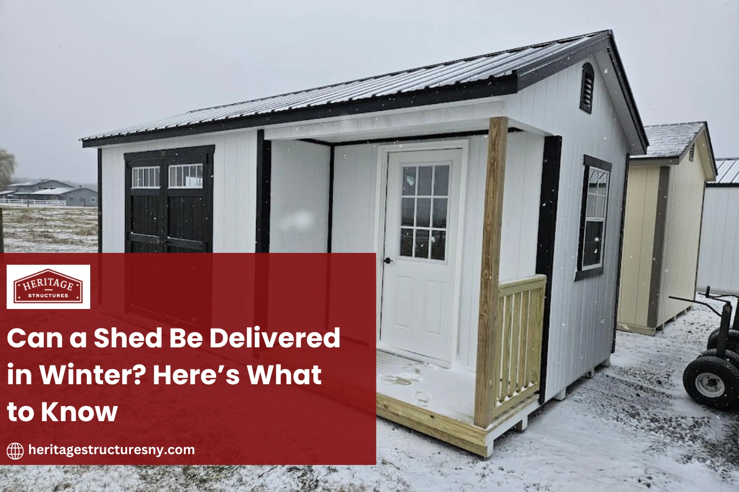 Can a Shed Be Delivered in Winter? Here’s What to Know